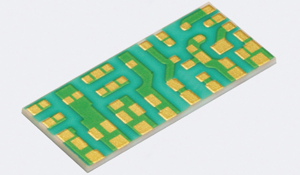Gold Coated Thick Film Substrates